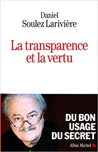 La transparence et la vertu