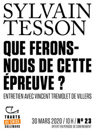 Que ferons-nous de cette épreuve